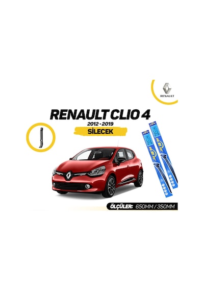 Renault Clio 4 Rbw Muz Silecek Takımı 2012-2019