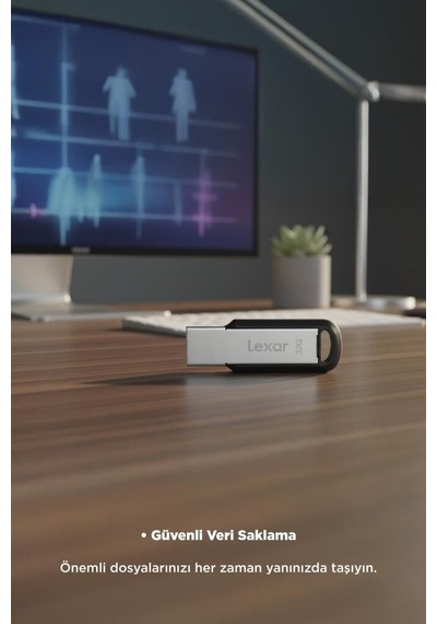 Ofis Dosya Saklama Veri Aktarımı Lexar Metal Usb 3.2 Gen1 Flash Bellek 150 Mb/s 32 Gb M400