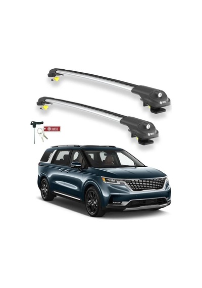 Turtle Kia Carnival Ka4 2021-2025 Ara Atkı Air1 Gri