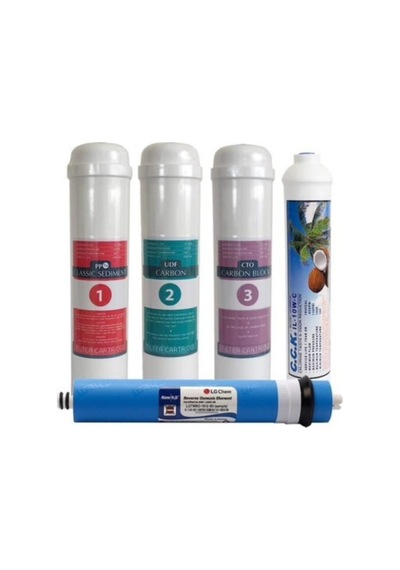 Su Arıtma 5 Li Filtre Tam Set