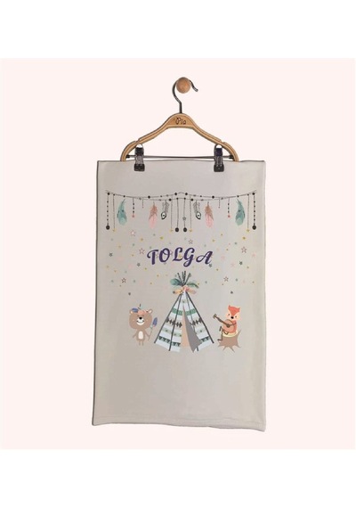 Pia Baby Gl 1942-02 İsme Özel Beşli Tulum Set Krem