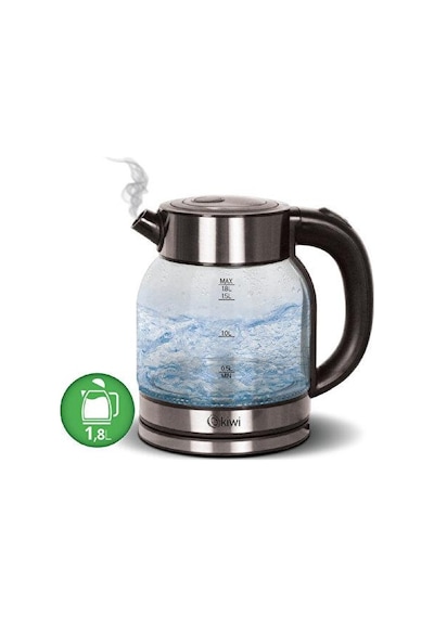 Kiwi KK-3333 1.8LT Cam Kettle Su Isıtıcı