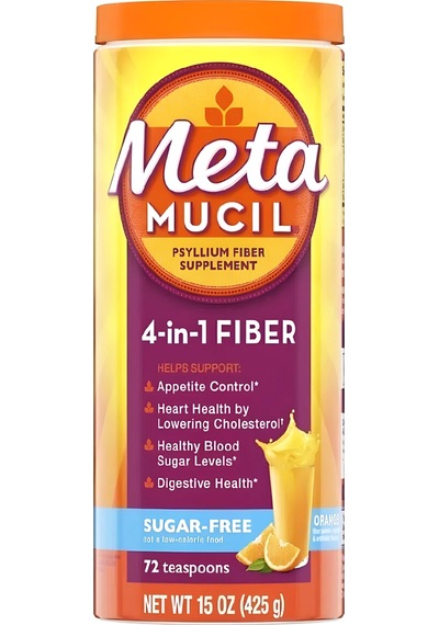 MetaMucil Fiber Portakal Aromalı Toz İçecek 425 G