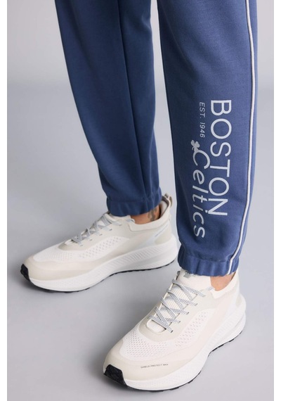 Defacto Nba Boston Celtıcs Standart Fıt Skuba Dalgıç Kumaş Jogger F6980ax26spın271 İndigo-ın271