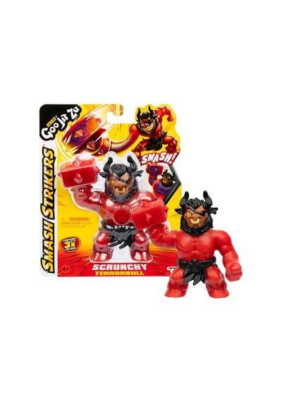 Goojitzu Smash Strikers Tekli Figür Paketi Scrunchy Terrorbull Gjt57000-4