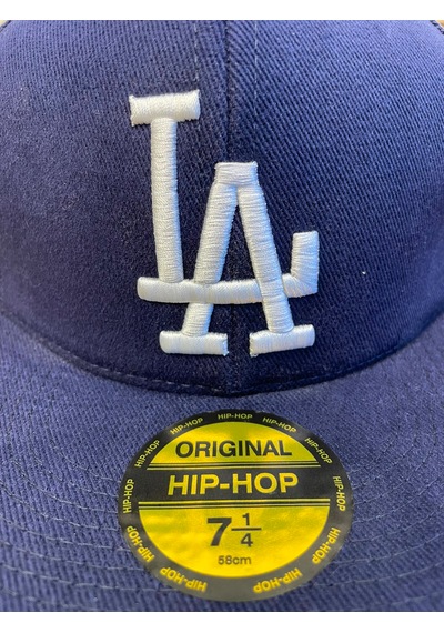 Hamze La Los Angeles Hiphop Snapback Rapper Baseball Drip Şapka Cap Lacivert