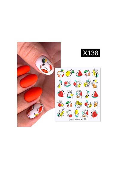 Su Transferli Nail Art Sticker X138 53925-4