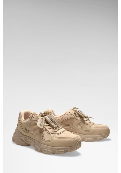Guess Irrina Kadın Deri Sneaker Ayakkabı Flfırrsue12 Bej