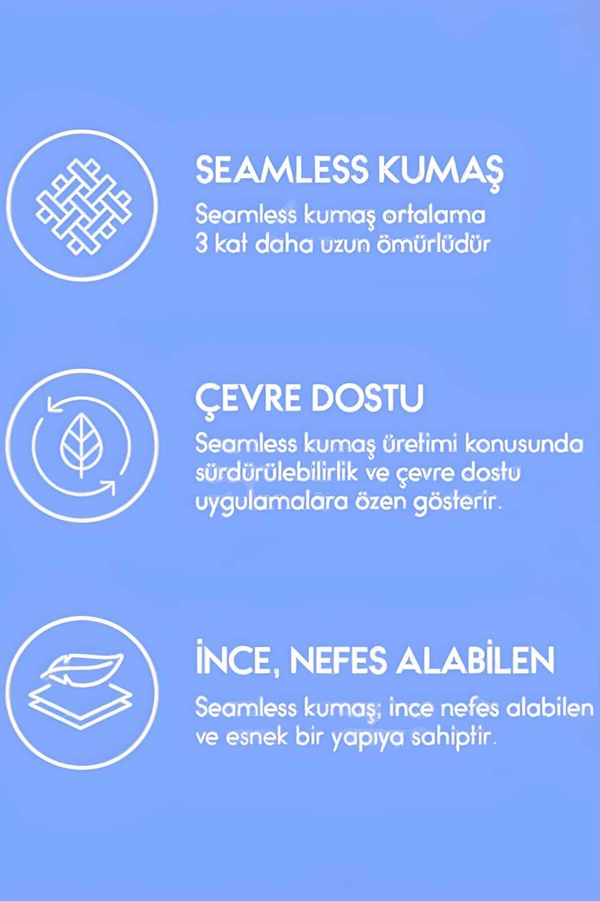 Tezzgelsin Erkek Dikişsiz/seamless Nefes Alabilen Boxer Saks Mavi