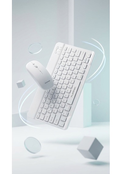 Şarj Edilebilir Ultra İnce Bluetooth Klavye Mouse Seti - Premium Sessiz Profesyonel Kablosuz Takım Şarj Edilebilir Ultra İnce Bluetooth Klavye Mouse Seti - Premium Sessiz Profesyonel Kablosuz Takım