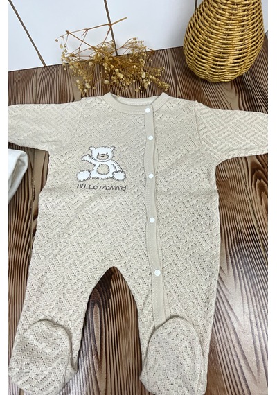 Zıpır Bebe 10 Lu Hastane Çıkışı Triko Beyaz