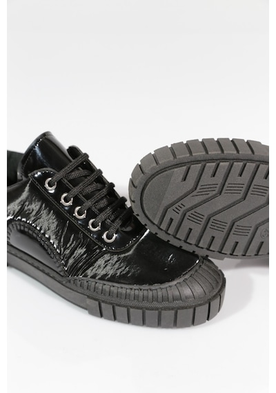 Dgn 2414 Kadin Sneaker Ayaykkabi Siyah
