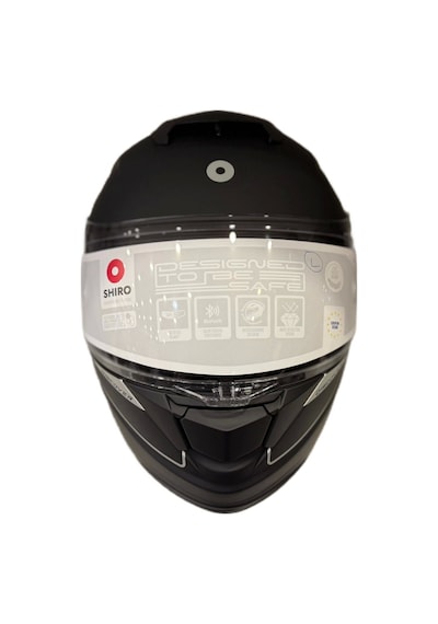 Shiro Discover Sv Çene Açılır Kask Mat Siyah