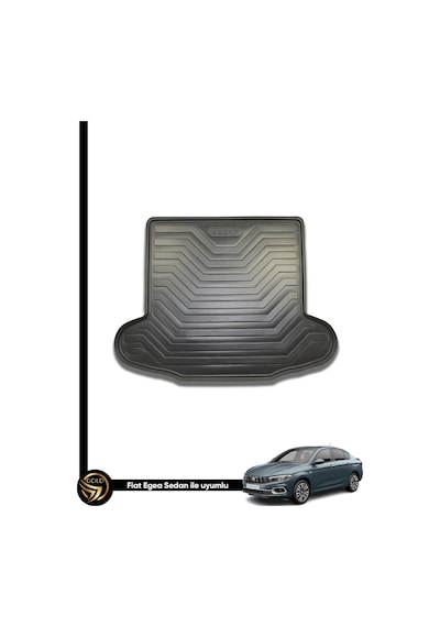 Fiat Egea Sedan 3d Havuzlu Oto Paspas Ve Bagaj Havuzu Seti