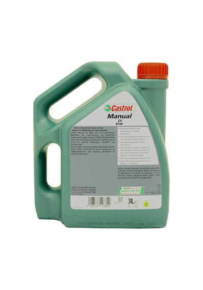 Castrol Manual Ep 80W GL-4 Manuel Şanzıman Yağı 3 L