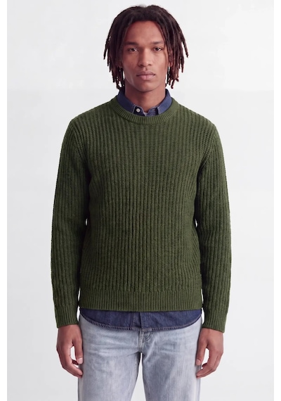 Jack & Jones Jjjaxon Erkek Kazak 12306928 Haki
