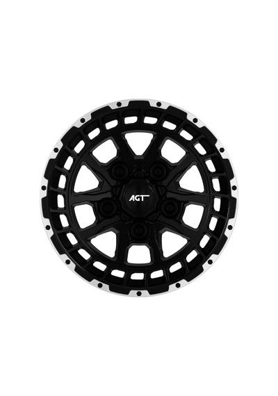 Agt Wheels 18 İnç 5x165 Et10 Parlak Siyah Jant Takımı J-6195