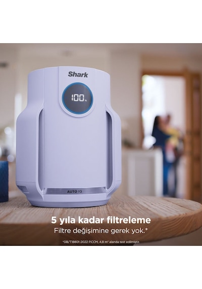 Shark Neverchange5 Compact Pro Hava Temizleyici Lavender Mor