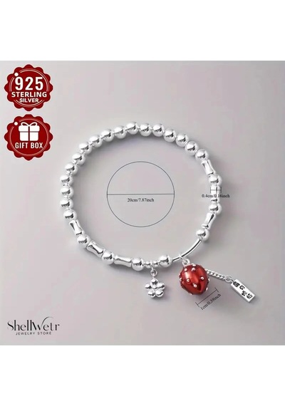 Berry Bliss 925 Ayar Gümüş Kaplama Bileklik Sevdiklerinize En Özel Hediye Çok Renkli