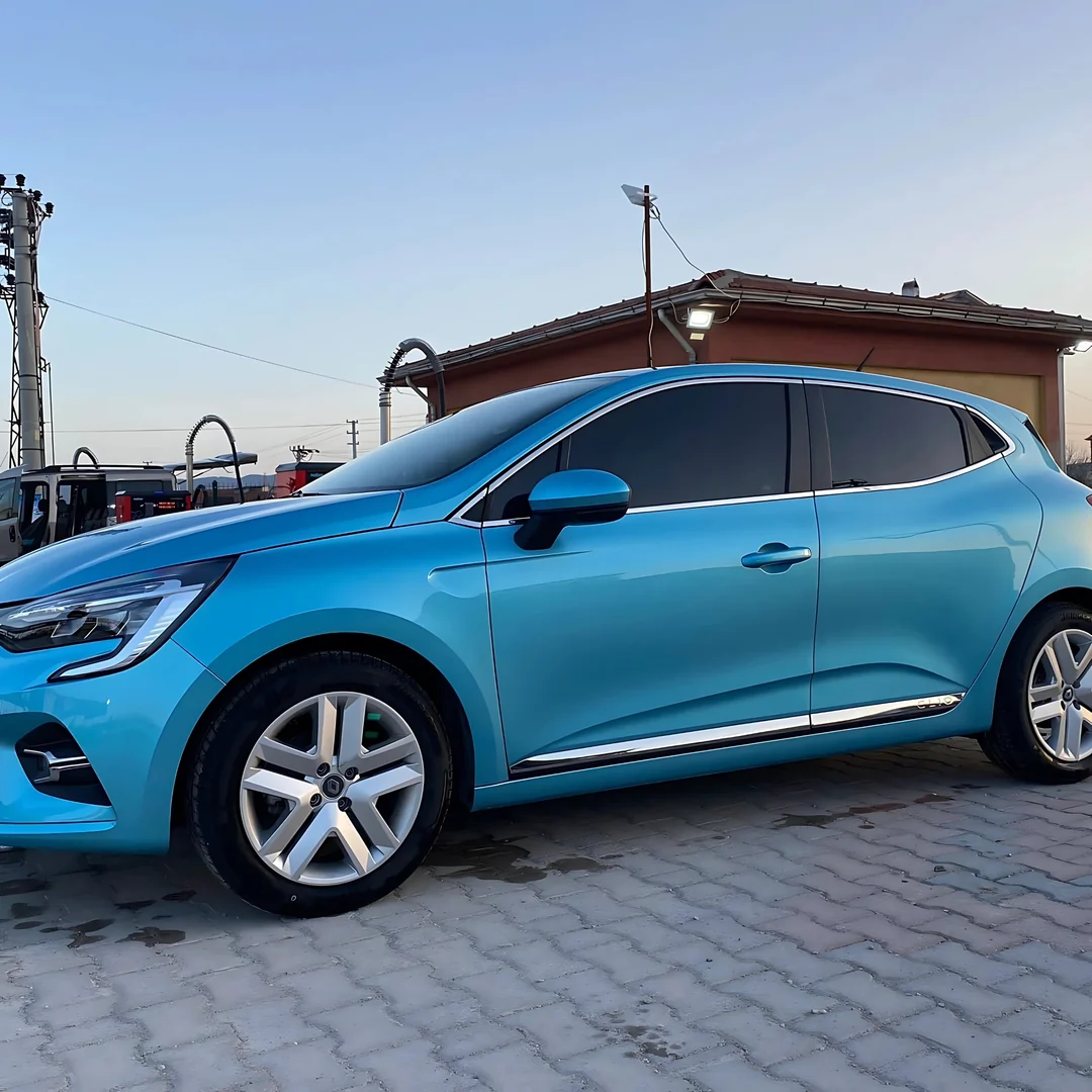 Renault Clio 5 Cam Çerçevesi - Krom 12 Parça 2019 Ve Sonrası, Hb