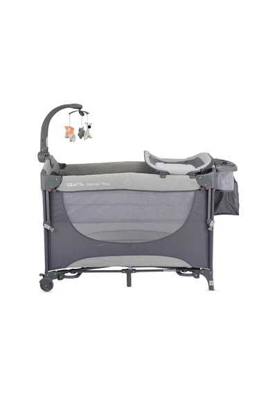 Kraft Denver Plus Anne Yanı Oyun Parkı 63x105 Cm - Gri