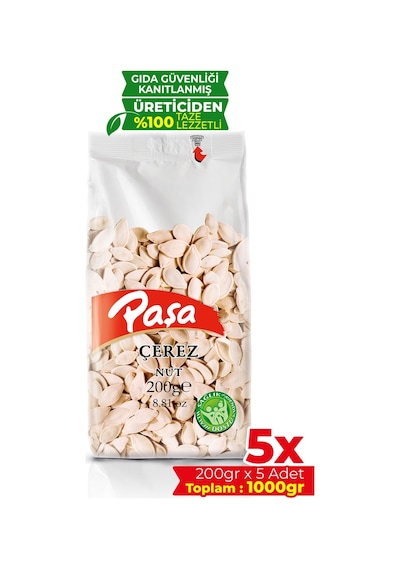Paşa Kuruyemiş Kavrulmuş Kabak Çekirdeği 5 x 200 G