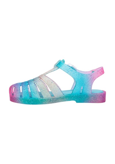 Mini Melissa Kız Çocuk Possession Pembe-mavi Simli Sandalet-14571 Çok Renkli
