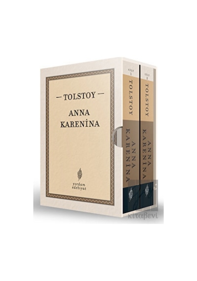 Anna Karenina Seti - 2 Kitap Takım - Lev Nikolayeviç Tolstoy - Yordam Edebiyat