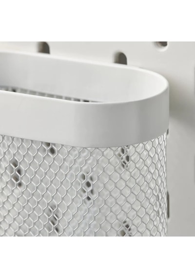Ikea-50517760 Skadıs 3'lü Sepet Set Gri