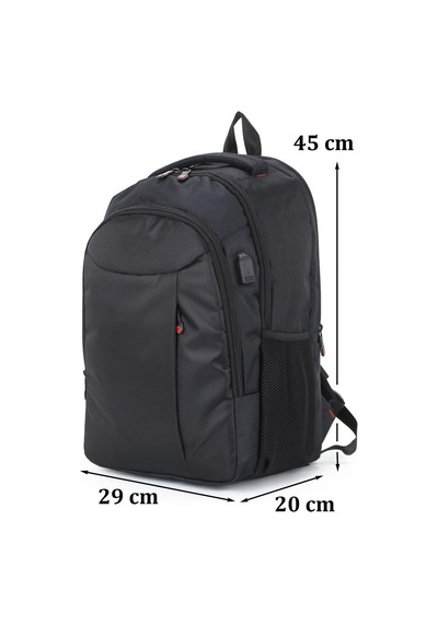 15.6" Usb Şarj Girişli Akıllı Sırt Çantası