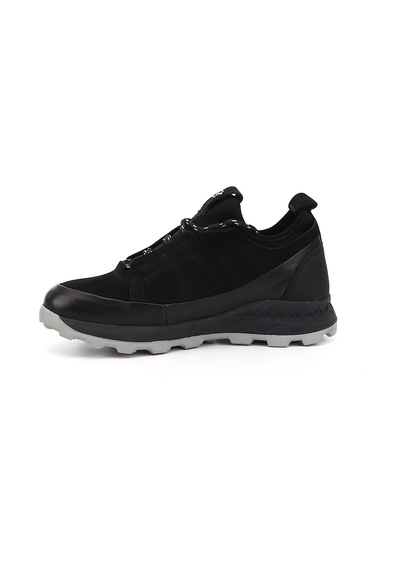 Gönderi(R) Erkek Siyah Bağcıklı Hakiki Deri Comfort Sneaker Ddma74202211 Siyah