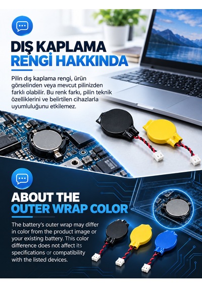 Dell Xps 13 L321x / P29g / P29g001 Orijnal Bios Pili Cmos
