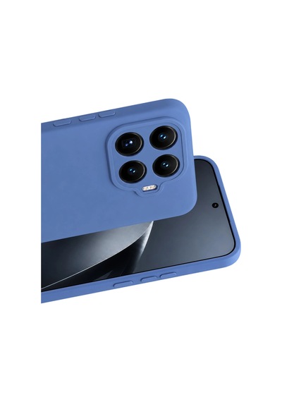 Xiaomi Mi 17t Nano İçi Kadife Silikon - Mavi -