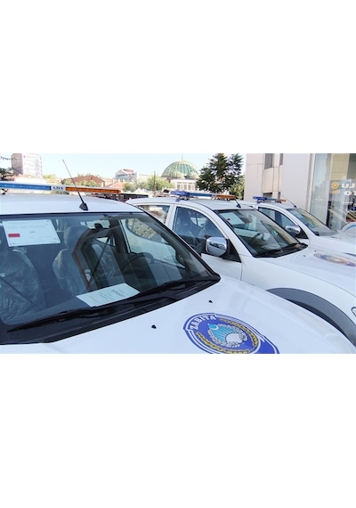 İleri Trafik Sharp P-122-392 Zabıta Tepe Lambası 145 CM