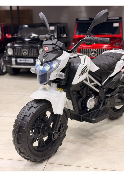 Akülü Motor 3-8 Yaş Beyaz