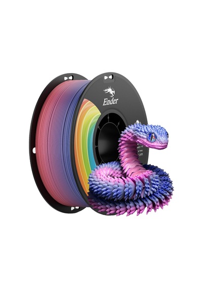 Ender Pla Plus 1.75 Mm 1 Kg Gökkuşağı Filament Çok Renkli