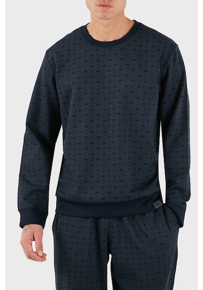 Emporio Armani Erkek Sweat Em000520 Af14992 Fb056 Mavi Mavi