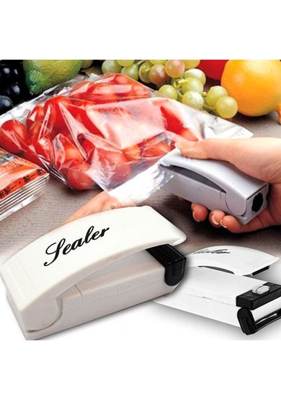 Pilli Isıtmalı Pratik Poşet Kapatıcı Handy Sealer