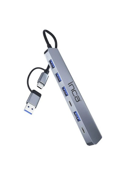 Inca Iutp-7t Usb/type-c Hub X7 Alüminyum Çoklayıcı