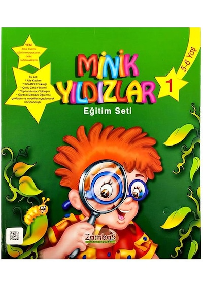 5-6 Yaş Minik Yıldızlar Okul Öncesi Eğitim Seti