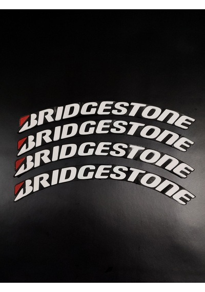 Bridgestone 4 Adet Lastik Yazısı Motosiklet Ve Otomobil Bridgestone Lastik Yazısı Sticker