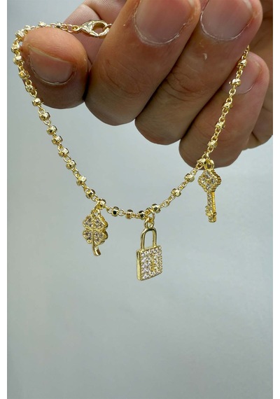 14 K Gold Renginde Dorika Bileklik