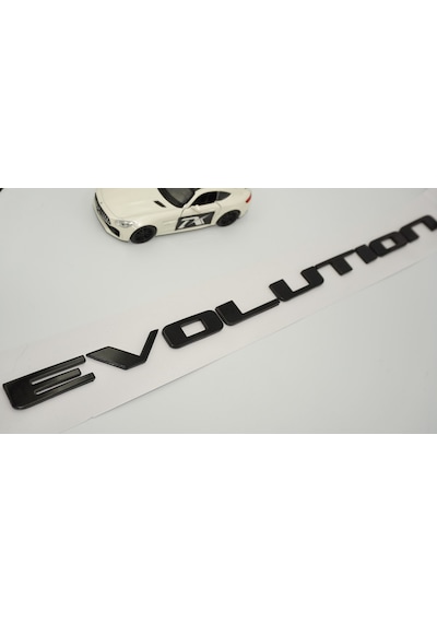Dk Tuning Lancer Evolution 9 Bagaj Siyah Yazı Logo Arma