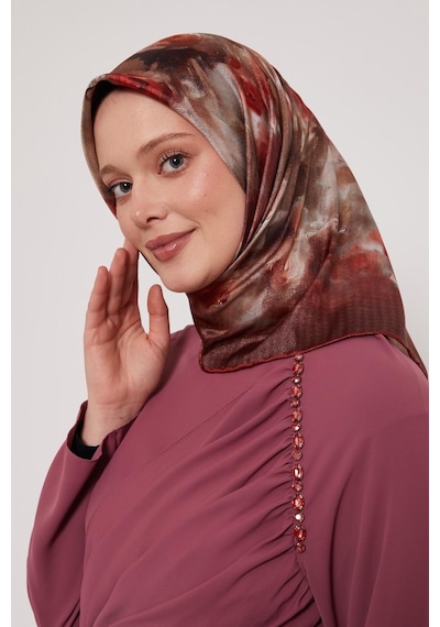 Levidor Kristal Eşarp - 06129 Bordo