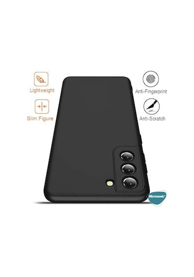 Microsonic Samsung Uyumlu Galaxy S21 Plus Kılıf Double Dip 360 Protective
