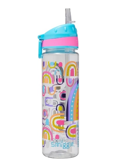 Smiggle Fly High Drink Up Bottle 650ml Blue Suluk Çok Renkli