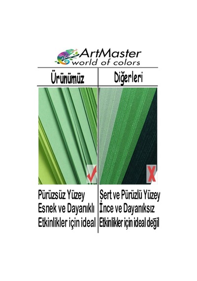 Quilling Seti İnce 5 Mm 1 Paket Karışık Renkli Quling Kağıt Katlama Kıvırma Sanatı Telkari Kuiling