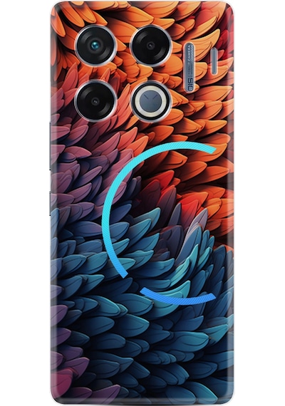 Infinix Gt 20 Pro Kılıf Boutique Baskılı Resimli Yapraklar Pcode -090