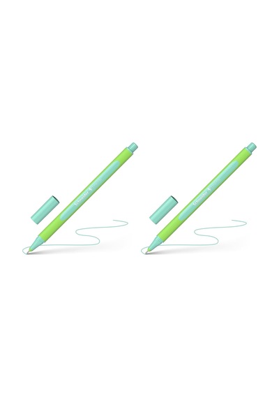 Fineliner Line-up Pastel Kalem, 0,4 Mm, Turkuaz 2li Paket