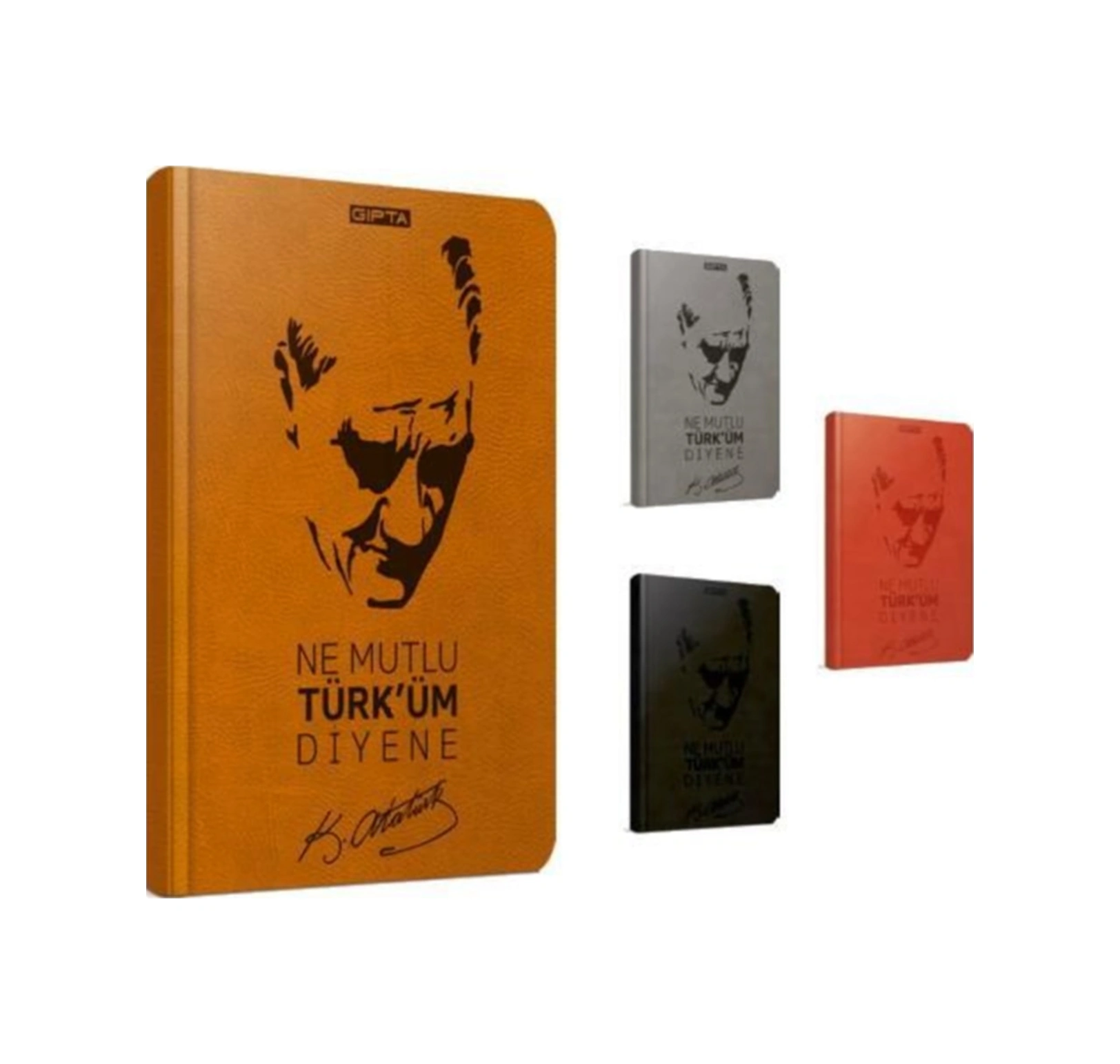 - Atatürk 120 Yaprak Not Defteri 9x14 Renkli